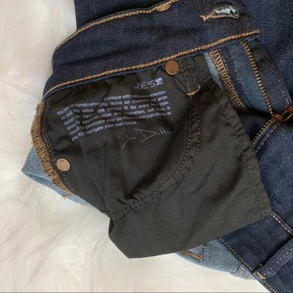 Anthropologie Joe's Jeans Skinny Jeans Dark Wash Denim High mid rise Size 25 - Picture 11 of 16